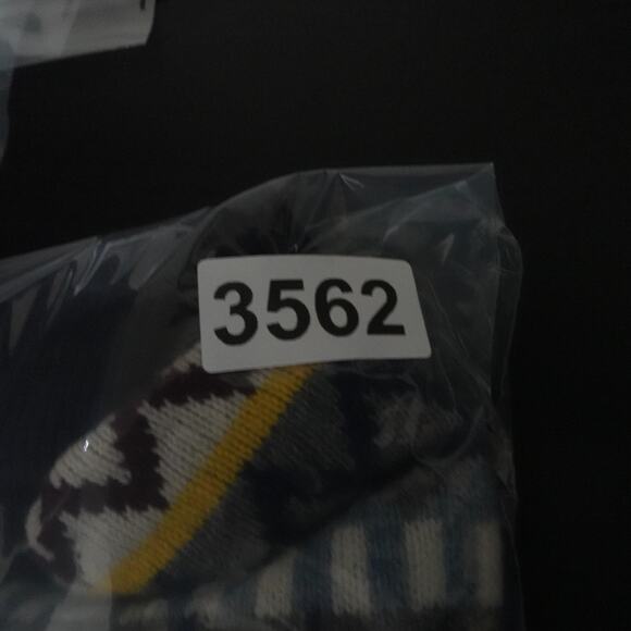 Gap Sweater Men Small Multicolor Zig Zag Lambswool Blend Crewneck Classic - Picture 11 of 11